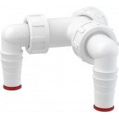 Atšaka P148Z skalbimo mašinai su dviem pajungimais